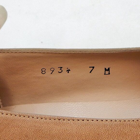 Etienne Aigner Womens Suede Flats Lace Up Casual Slip On Made In Spain Size 7 M - Picture 11 of 13